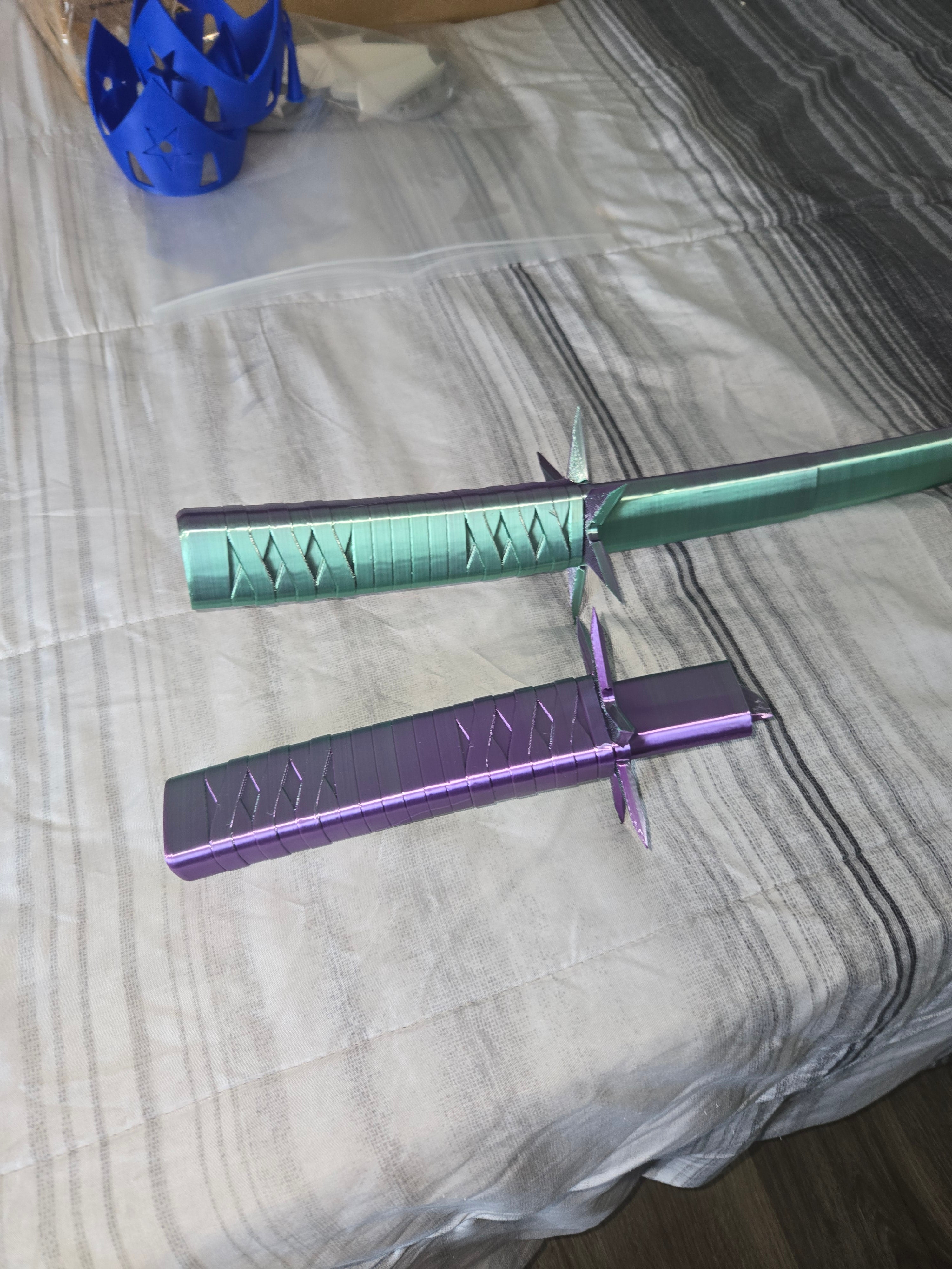 3D printed katana sword