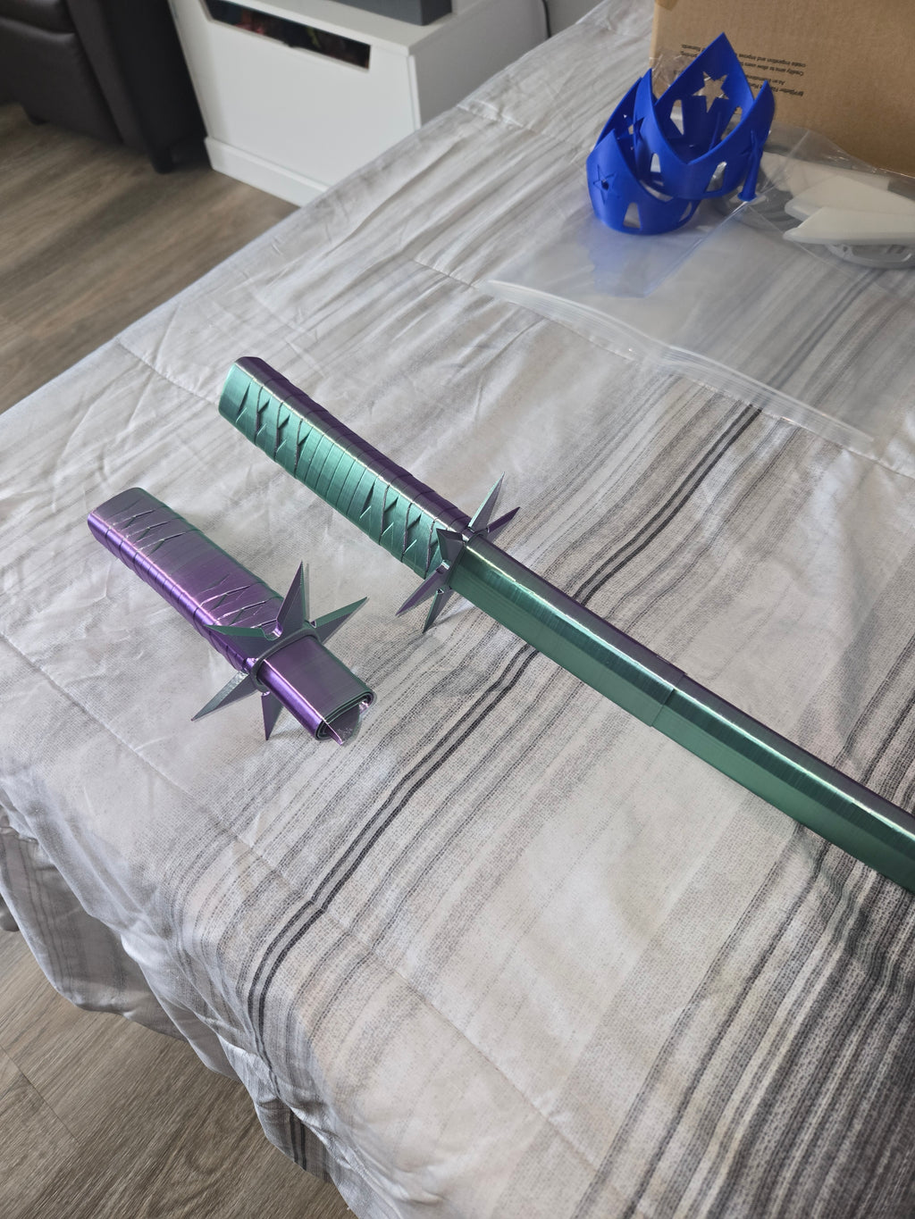 3D printed katana sword