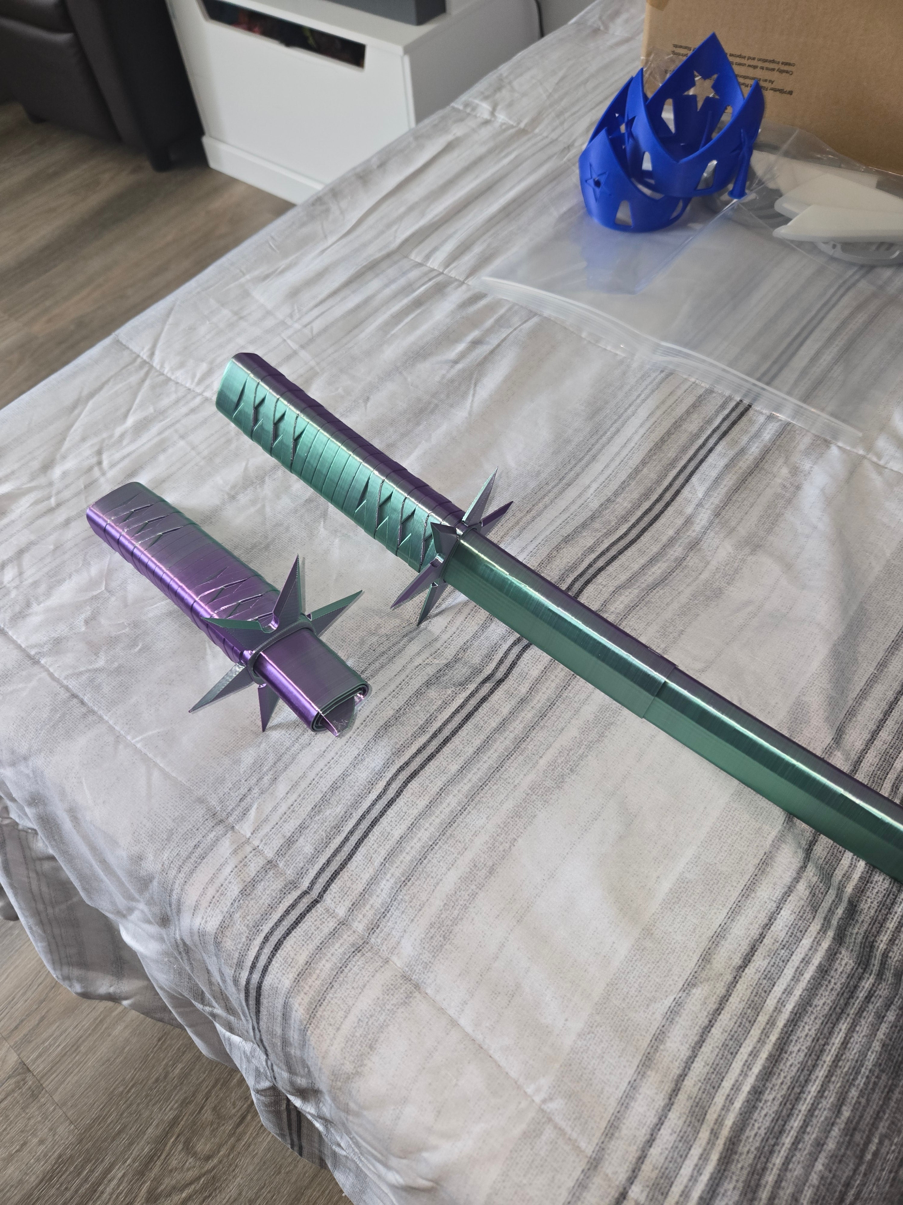 3D printed katana sword