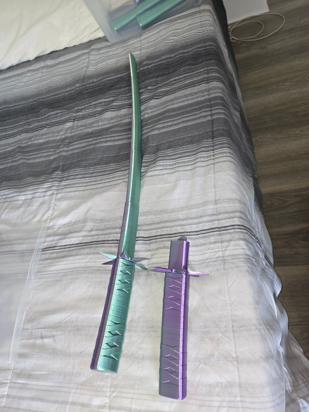 3D printed katana sword